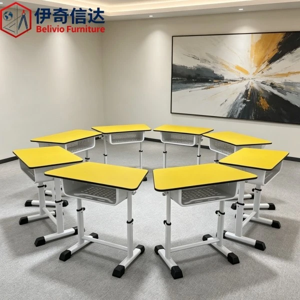 Collaborative Classroom Desks - Small Group Scene