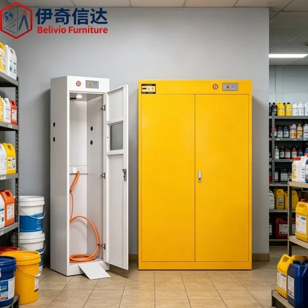 Explosion Proof Storage Cabinet - Chemical Storage Scene