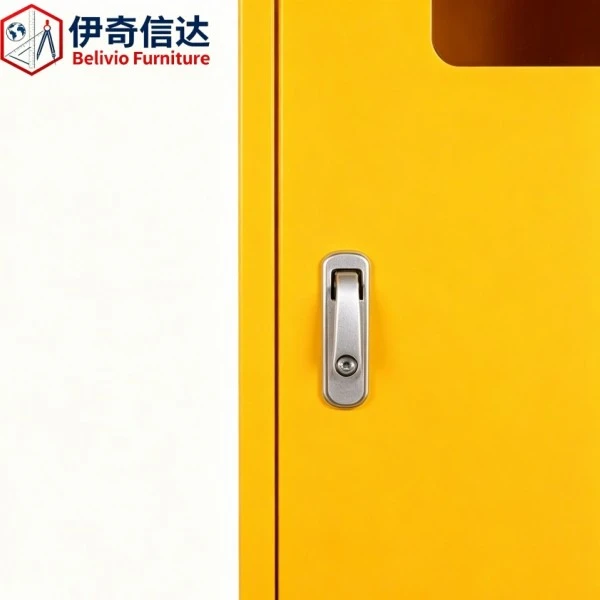 Explosion Proof Storage Cabinet - Handle Detail