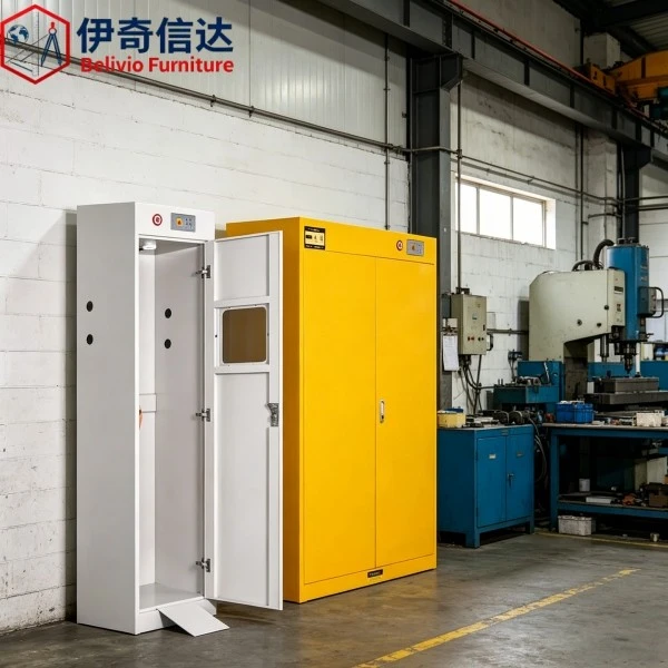 Explosion Proof Storage Cabinet - Workshop Scene