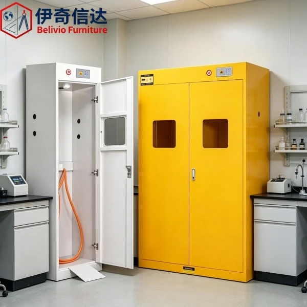Explosion Proof Storage Cabinet - Lab Scene Display