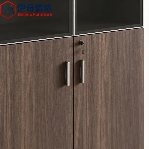 Home Goods File Cabinet - Handle & Lock Detail