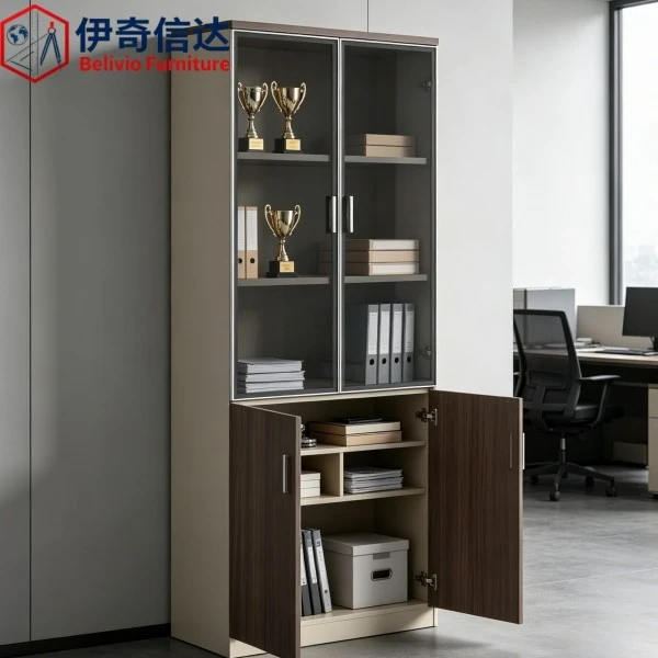 Home Goods File Cabinet - Open Door Office View
