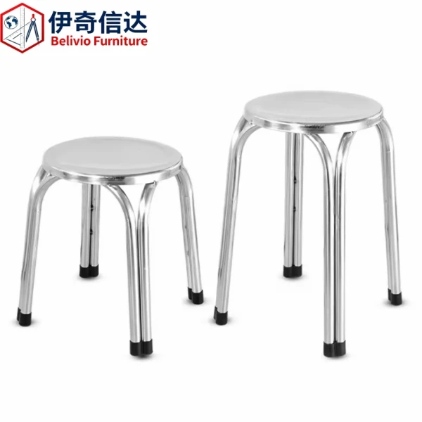 Modern Stainless Steel Dining Chairs