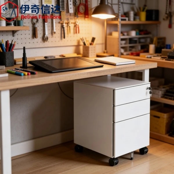 Movable File Cabinet - Home Studio Scene
