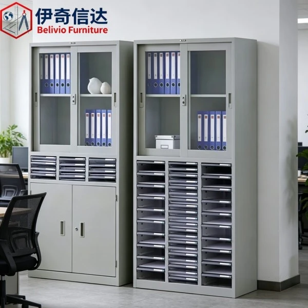 New Filing Cabinet - Office Dual Cabinet View
