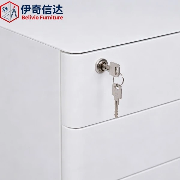 Office Pedestal Cabinet - Lock Detail