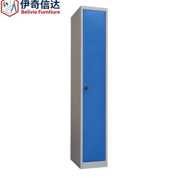 tall shoe closet with doors upper shelf
