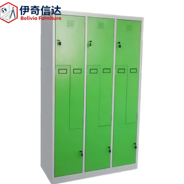 lockable tall shoe closet with doors for Gym