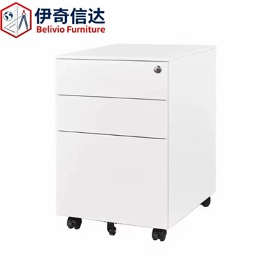 White Mobile Pedestal