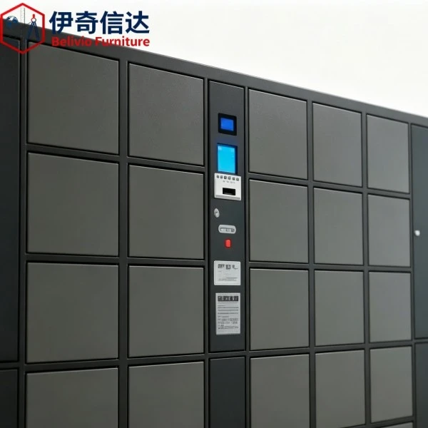 Smart Locker Storage - Control Panel Detail