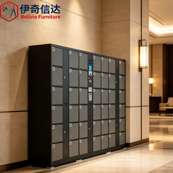 Smart Locker Storage - Lobby Scene